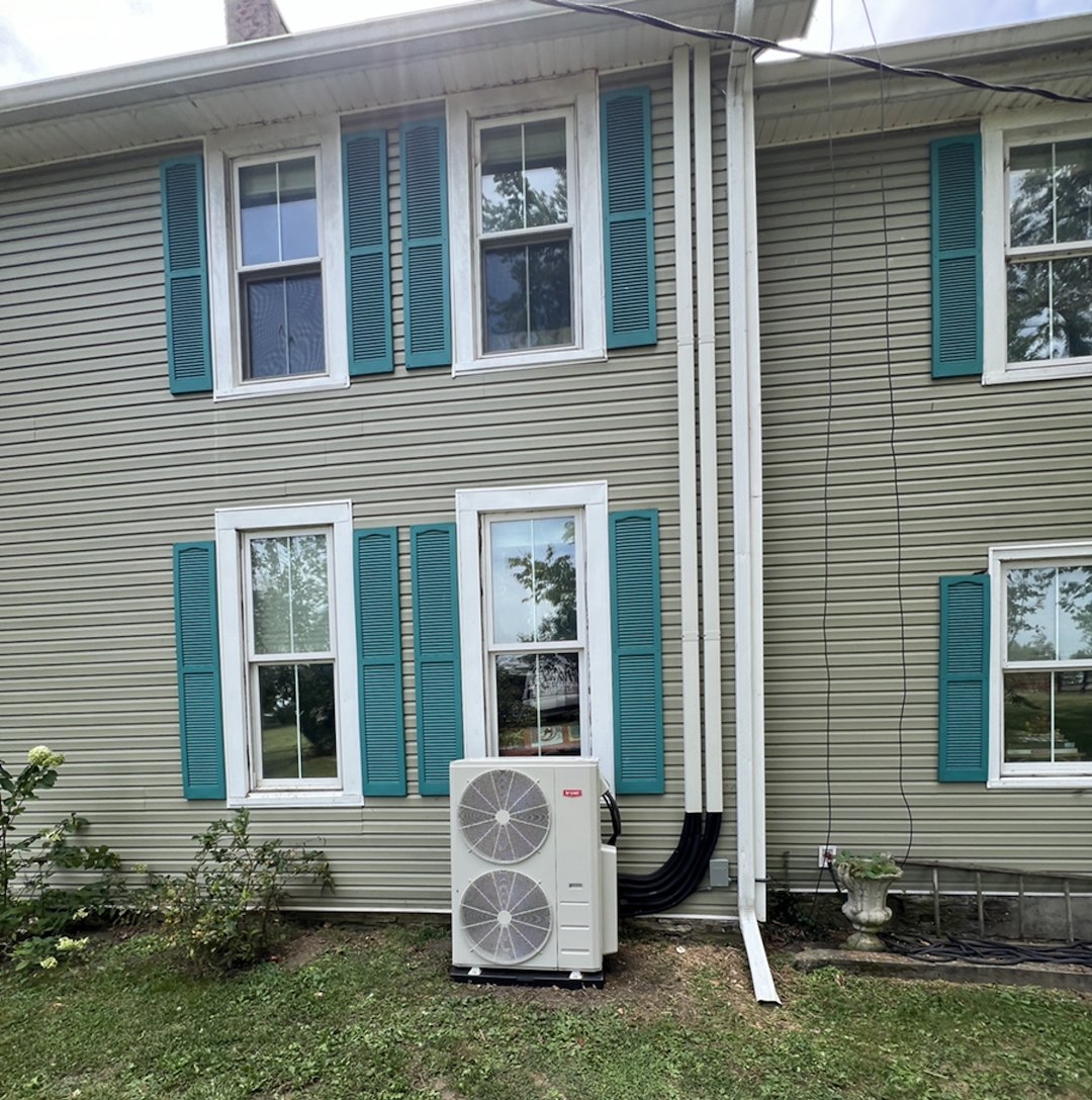 And there you have it: HVAC in Paint Lick, KY  ~ Installed and super efficient Ductless Mini-Split & eliminated window units! 